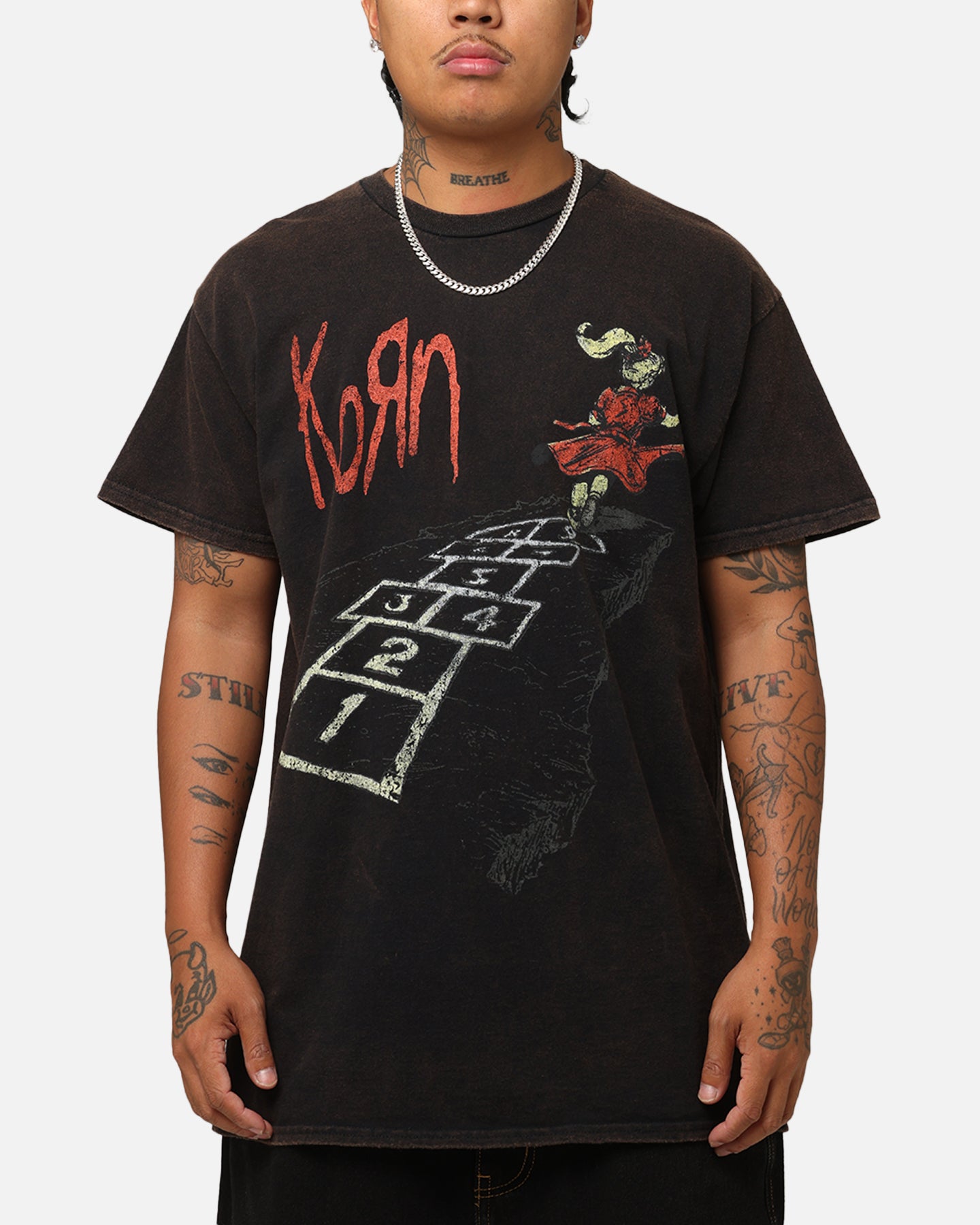 Korn Follow The Leader T-Shirt Black Vintage | Culture Kings
