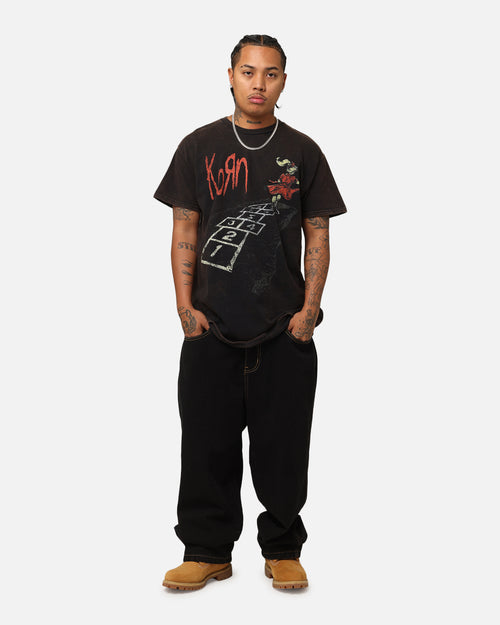 Korn Follow The Leader T-Shirt Black Vintage