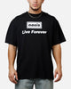 Global Merchandising Oasis Live Forever T-Shirt Black