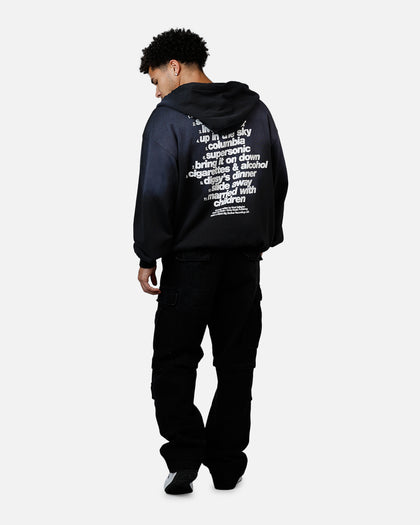 Global Merchandising Oasis Potassium Full Zip Hoodie Black