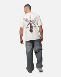 Saint Morta Ethereal Drop Shoulder T-Shirt Off White