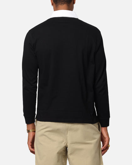 X-Large LA Shield Rugby Polo Shirt Black