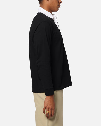 X-Large LA Shield Rugby Polo Shirt Black