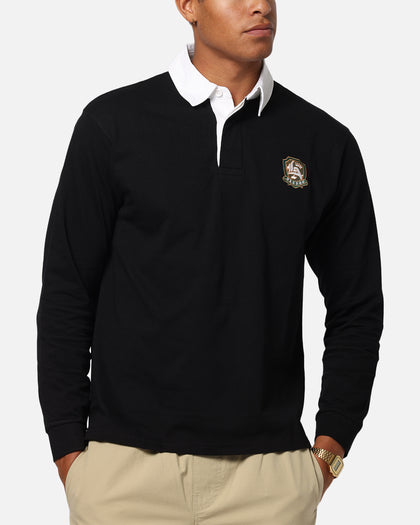 X-Large LA Shield Rugby Polo Shirt Black