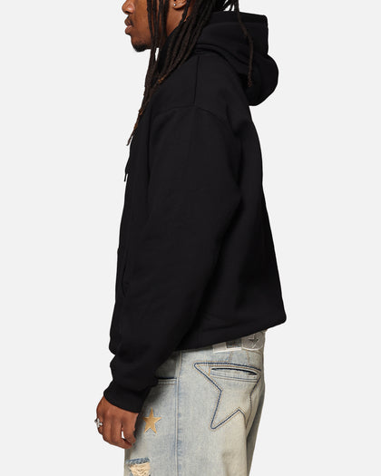X-Large Oval Script Hoodie Black
