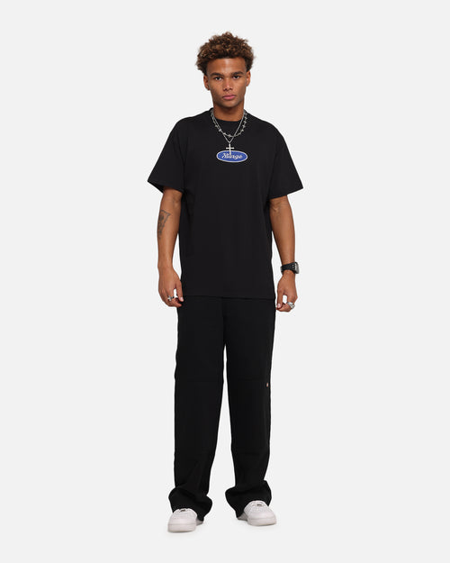 X-Large Oval Script T-Shirt Black