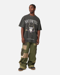 American Thrift Disney Maleficent Heavy T-Shirt Black Wash