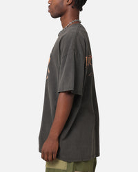 American Thrift Disney The Lion King Scar Heavy T-Shirt Black Wash