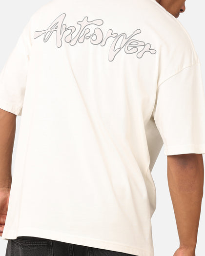 The Anti Order A2K Mock Neck T-Shirt Off White