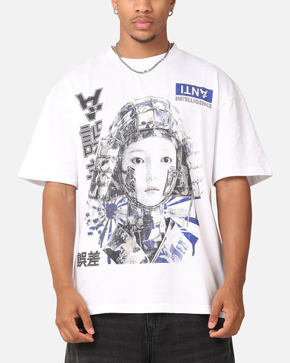 The Anti Order Anti Intelligence Drop T-Shirt White