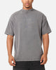 The Anti Order Anti XY Mock Neck T-Shirt Washed Charcoal