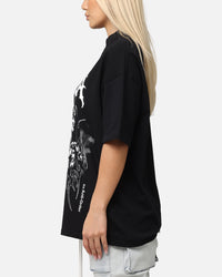The Anti Order Invasion Mock Neck T-Shirt Black
