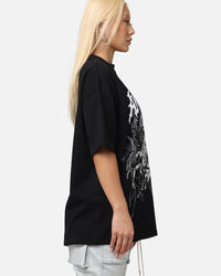 The Anti Order Invasion Mock Neck T-Shirt Black