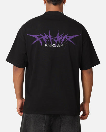 The Anti Order Metal Mock Neck T-Shirt Black