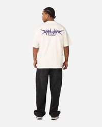 The Anti Order Metal Mock Neck T-Shirt Off White