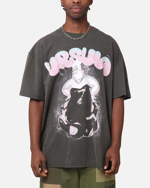 73Studio Disney The Little Mermaid Ursula Heavyweight T-Shirt Black Wash