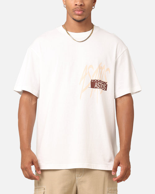 Majestic Athletic Houston Astros Marker T-Shirt Vintage White