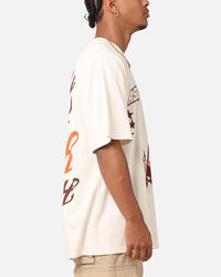 Majestic Athletic Houston Astros Patchwork T-Shirt Ecru