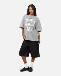 Criminal Damage Horseshoe T-Shirt Washed Black