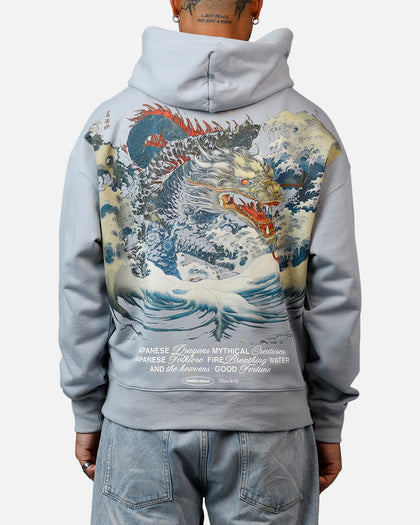 Criminal Damage Mythology Hoodie Light Blue