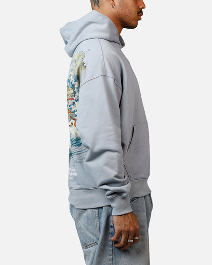 Criminal Damage Mythology Hoodie Light Blue
