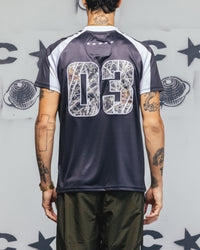 Carre Striker Jersey T-Shirt Black/White