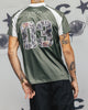 Carre Striker Jersey T-Shirt Green/White