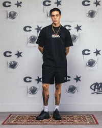 Carre Romance T-Shirt Black