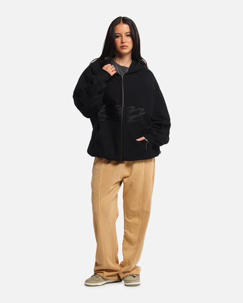 Carre Grit Hoodie Black