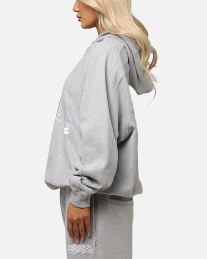 Carre Grit Zip Hoodie Grey Marle