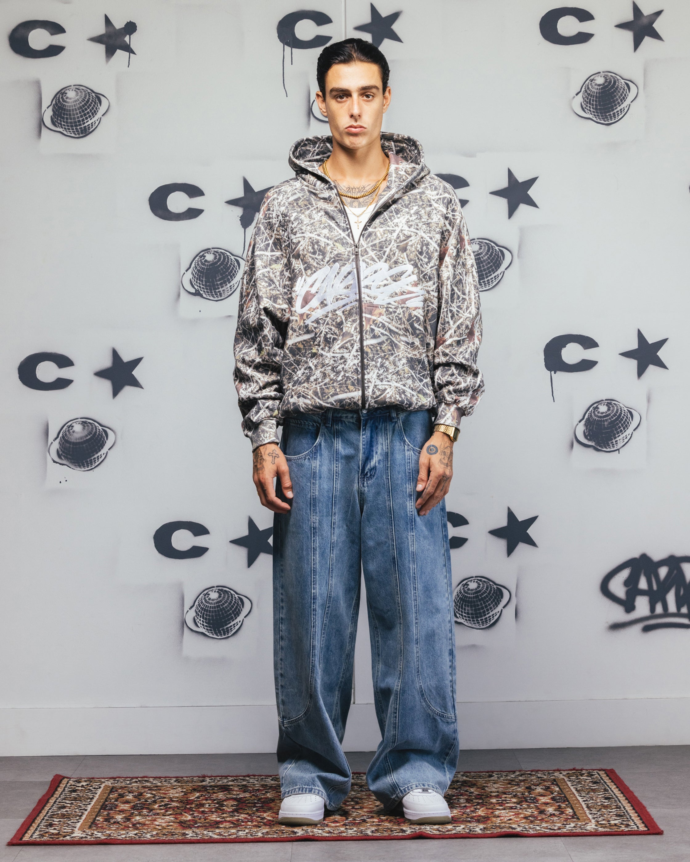 Carre Grit Zip Hoodie Real Tree Camo | Culture Kings