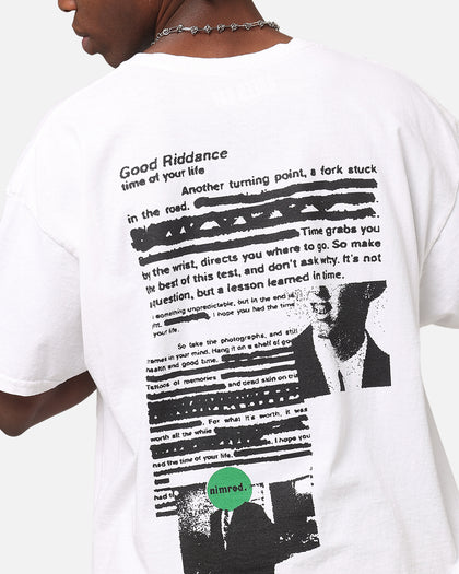 Green Day Good Riddance Vintage T-Shirt Vintage White