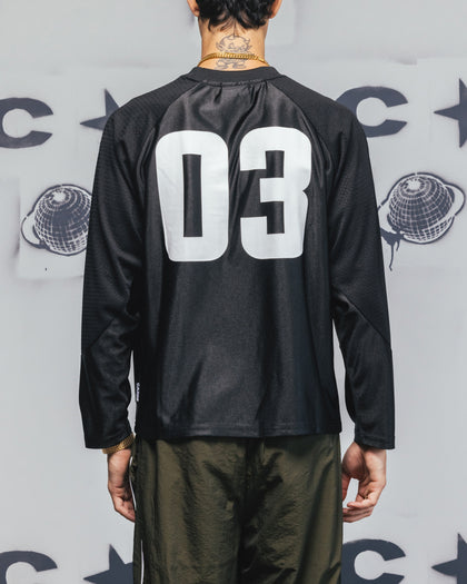 Carre Nebula Long Sleeve T-Shirt Black