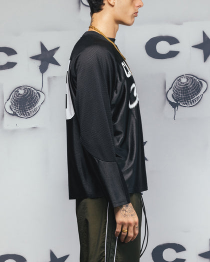 Carre Nebula Long Sleeve T-Shirt Black