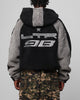 Loiter Speedway Fleece Jacket Black/Grey
