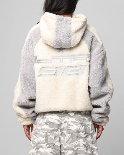 Loiter Speedway Fleece Jacket Stone