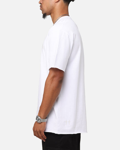 Saint Morta Gothic Monogram Box T-Shirt White