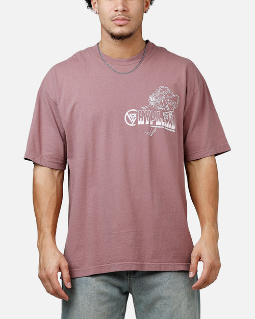 Hypland X One Piece Flamingo T-Shirt Mauve