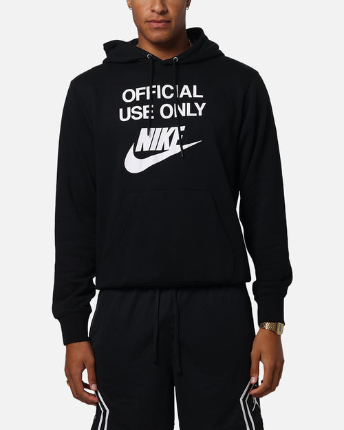 Nike Club French Terry Pullover Hoodie Black/Black/White