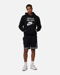 Nike Club French Terry Pullover Hoodie Black/Black/White