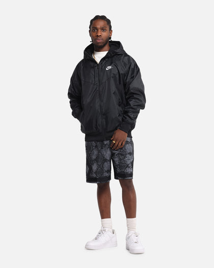 Nike Sportswear Windrunner Woven Hooded Jacket Black/White