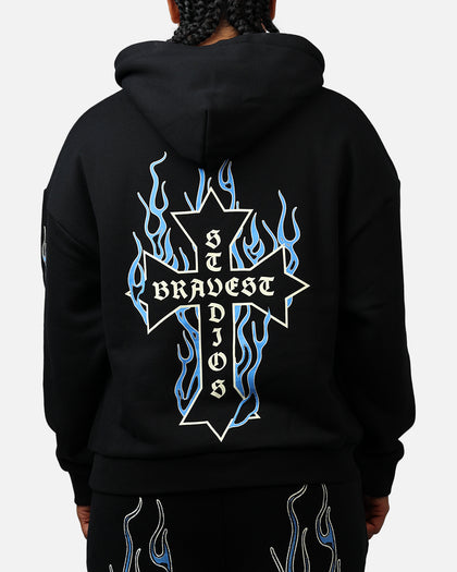 Bravest Eternal Hoodie Black/Blue
