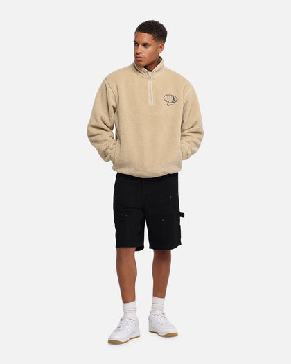 Nike Club Sustainable Winterized Half Zip Top Grain/Medium Ash Grey