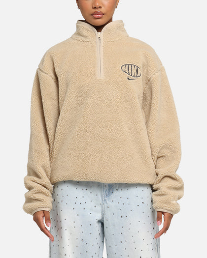 Nike Club Sustainable Winterized Half Zip Top Grain/Medium Ash Grey