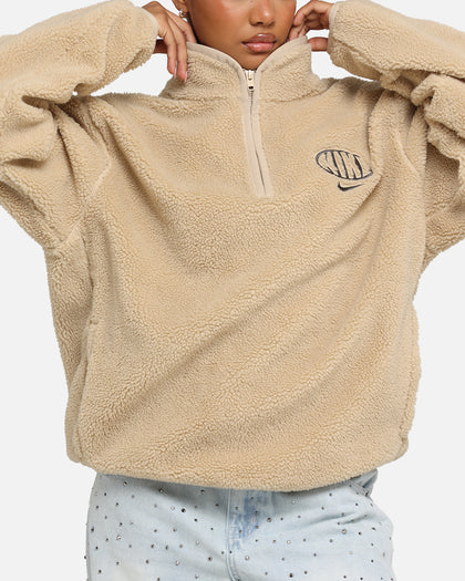 Nike Club Sustainable Winterized Half Zip Top Grain/Medium Ash Grey