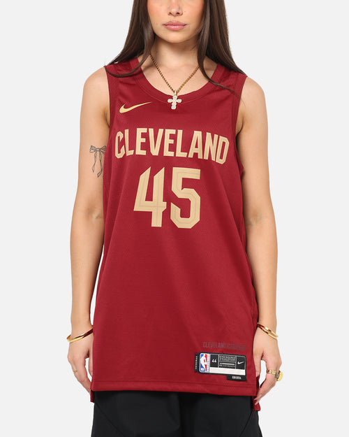 Nike Donovan Mitchell Cleveland Cavaliers #45 Icon Edition 2022/23 Nike Dri-Fit NBA Swingman Jersey Team Red