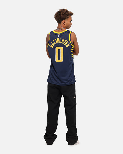 Nike Tyrese Haliburton Indiana Pacers #0 Icon Edition 2022/23 Nike Dri-Fit NBA Swingman Jersey College Navy
