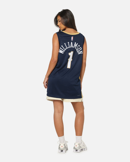 Nike Zion Williamson New Orleans Pelicans #1 Icon Edition 2022/23 Nike Dri-Fit NBA Swingman Jersey College Navy