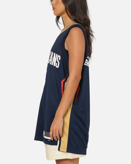 Nike Zion Williamson New Orleans Pelicans #1 Icon Edition 2022/23 Nike Dri-Fit NBA Swingman Jersey College Navy