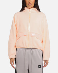 Nike Women's Sportswear Sherpa Jacket Crimson